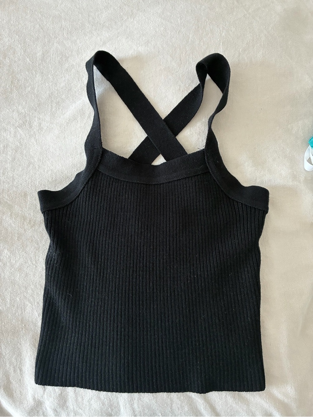 Reformation cropped racer-back tank